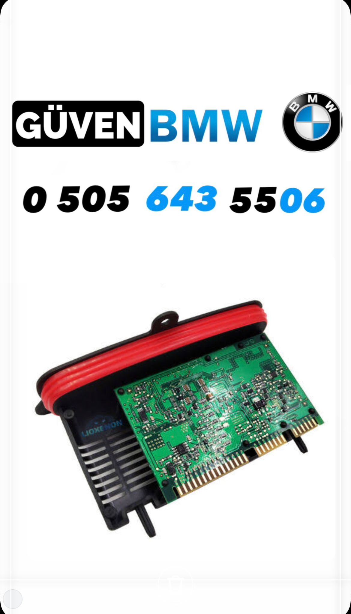 f10 lci far kartı oem7372283